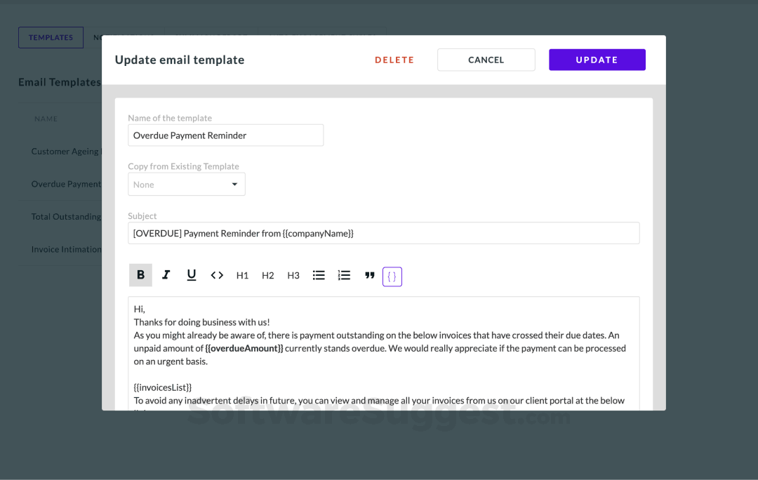 Chargebee Receivables Small Screenshot 2